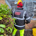Giving a graffiti-covered pavilion a new lease of life